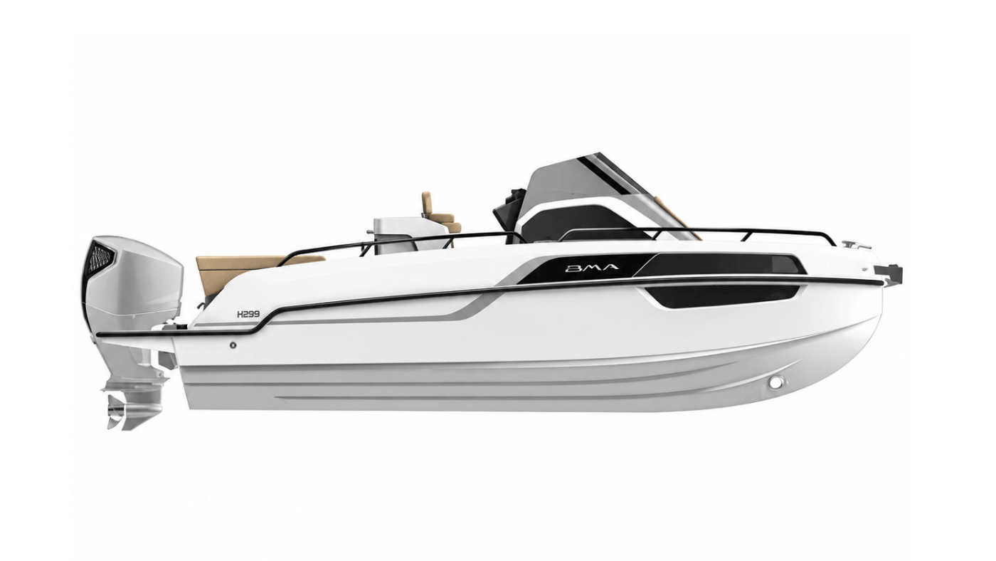 Barca Honda Marine 4XC BMA Cabin Sundeck H299
