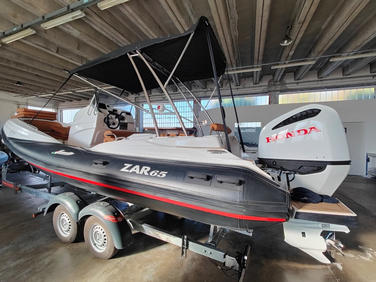 ZAR 65 PLUS + HONDA 225 Sporty