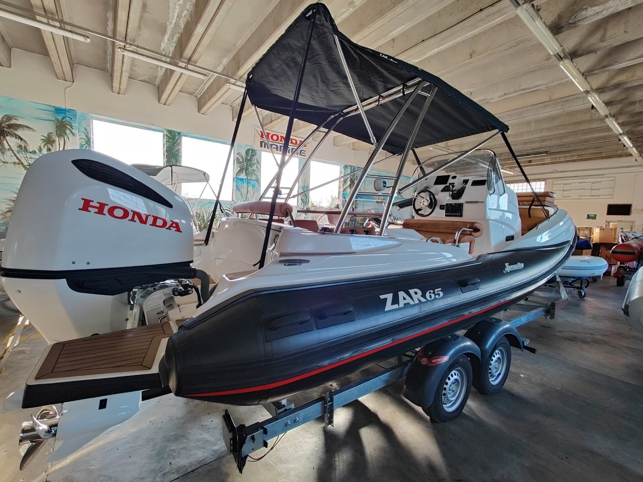 ZAR 65 PLUS + HONDA 225 Sporty